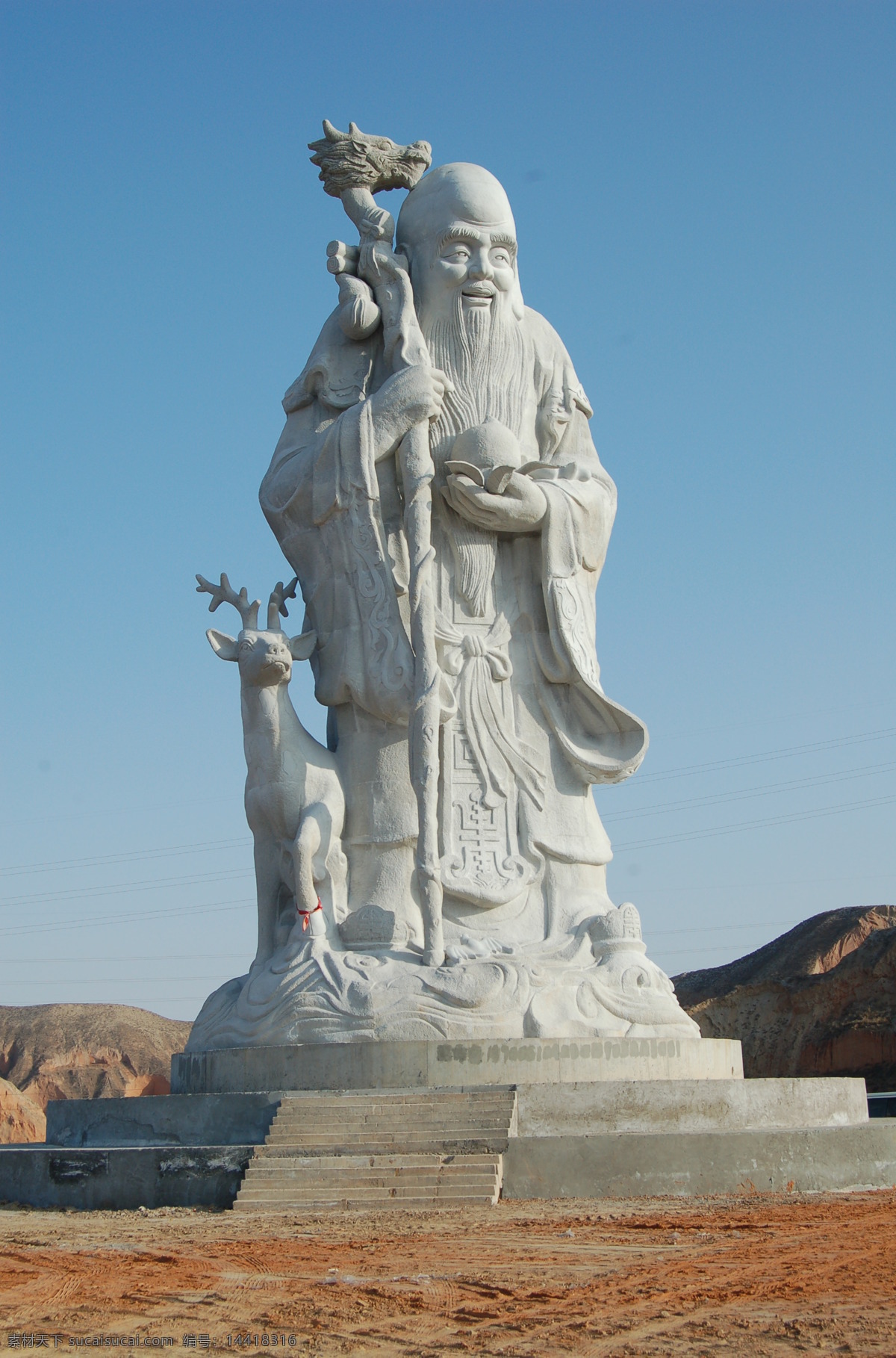寿星雕像 寿星 雕像 寿星雕塑 老寿星 寿星图 福禄寿 雕塑 建筑园林