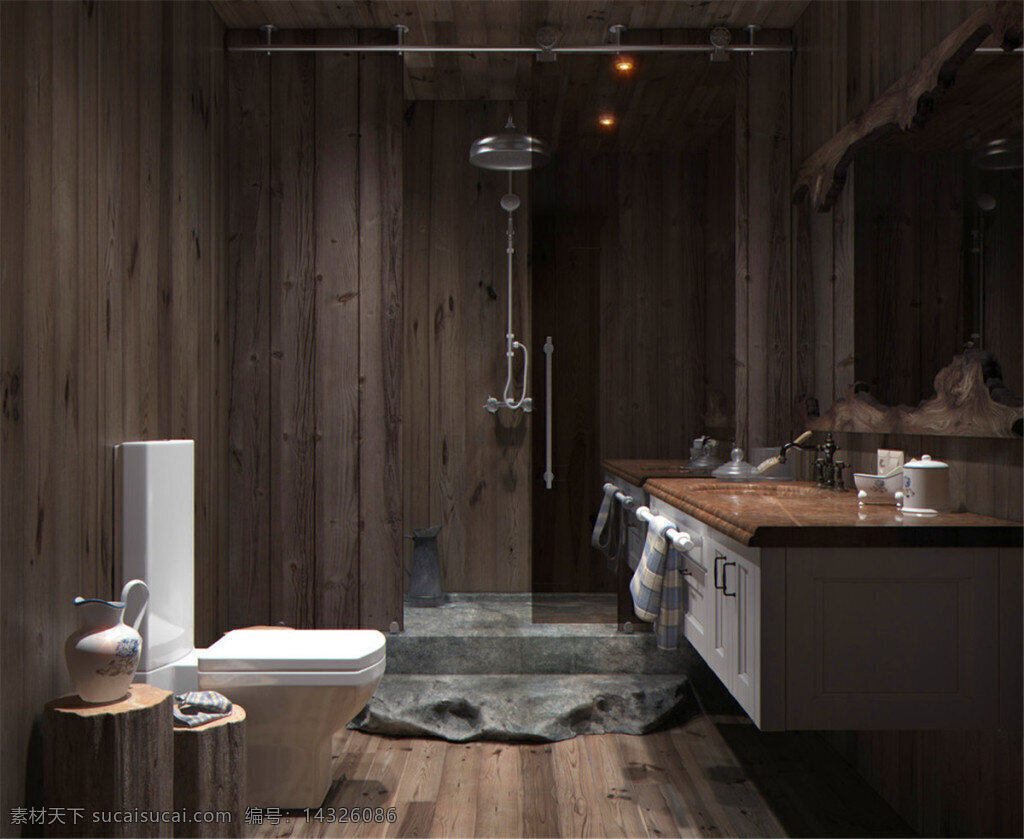 简约 风 室内设计 卫生间 马桶 效果图 家居 家具 家装 家装效果图 镜子 木质墙面设计 洗手盆 浴室