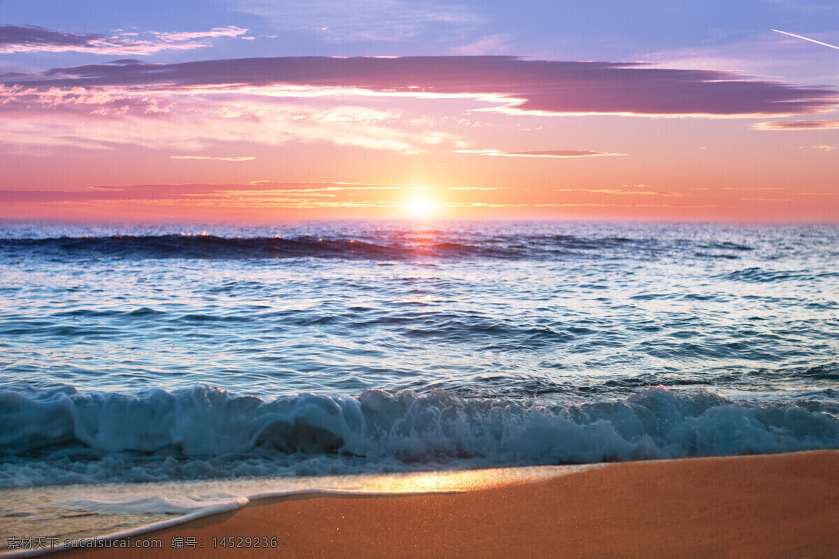 唯美 沙滩 黄昏 景色 海洋 日落 美景 天空 海滩 夕阳 夕阳下的海滩 唯美沙滩 海浪 浪花 石头 晚霞 绚丽天空 粉色