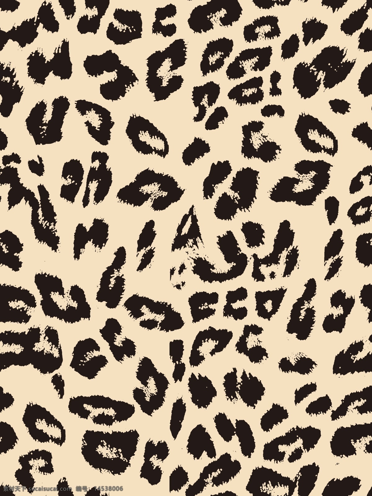 豹纹图片 豹纹 两色豹纹 数码设计 元素