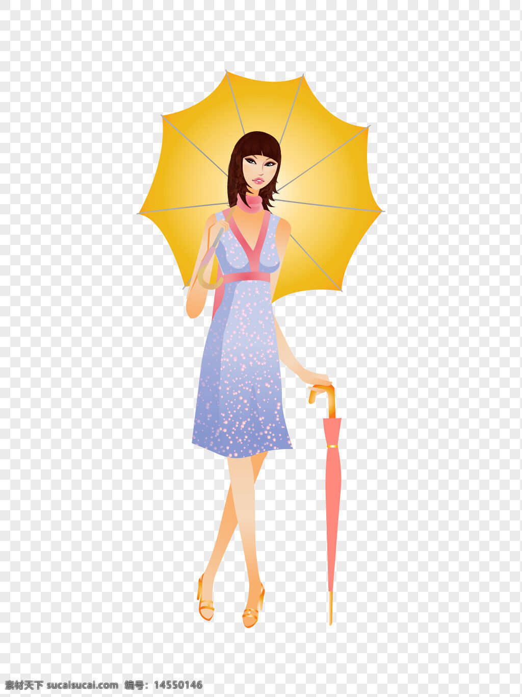 拿着伞 打伞 美女 时尚 淡蓝色 长裙 素材 拿着伞打伞 淡蓝色长裙素材 蓝色长裙 蓝色 拿着伞打伞的美女时尚淡蓝色长裙素材