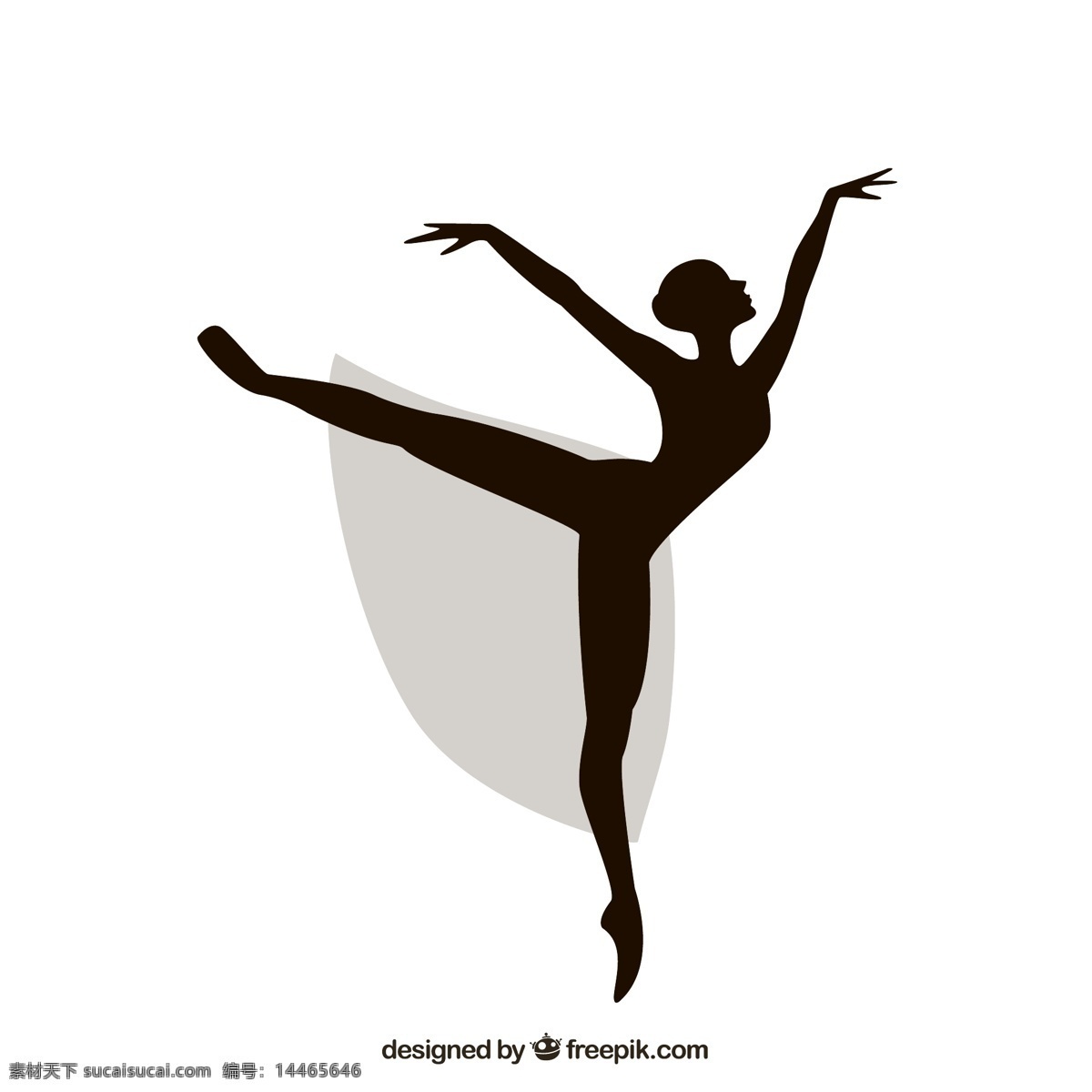 芭蕾舞 女郎 剪影 矢量图 舞蹈 女子 欧洲 古典舞蹈 脚尖舞