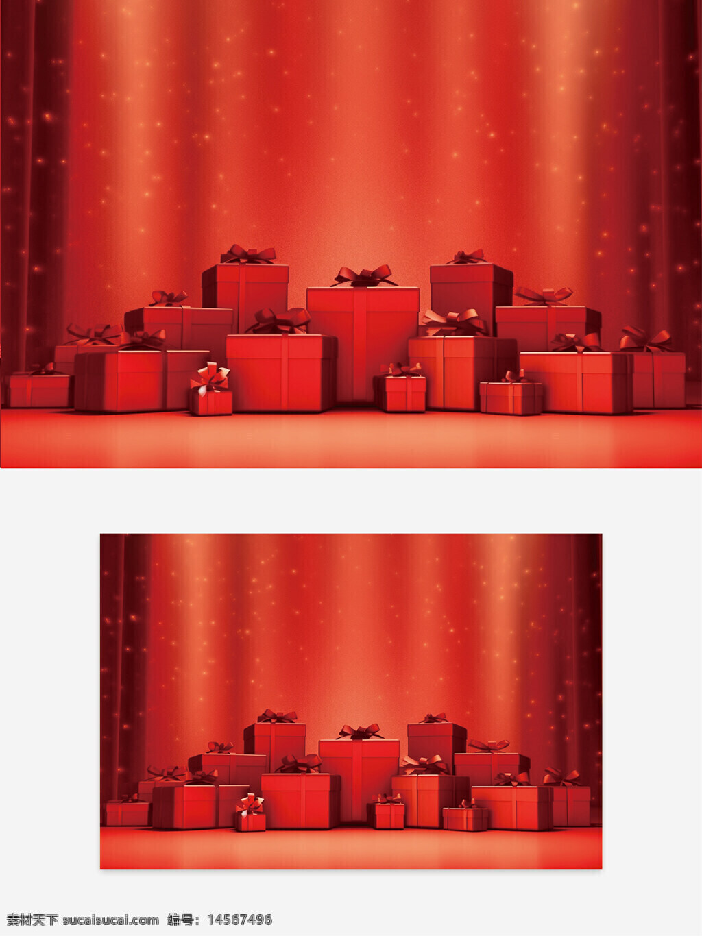 创意礼物背景 红色背景 舞台背景 舞台设计 广告创意 创意礼物
