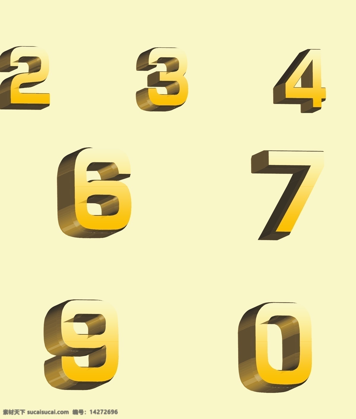 立体数字设计素材图片下载-素材编号14272696-素材天下图库