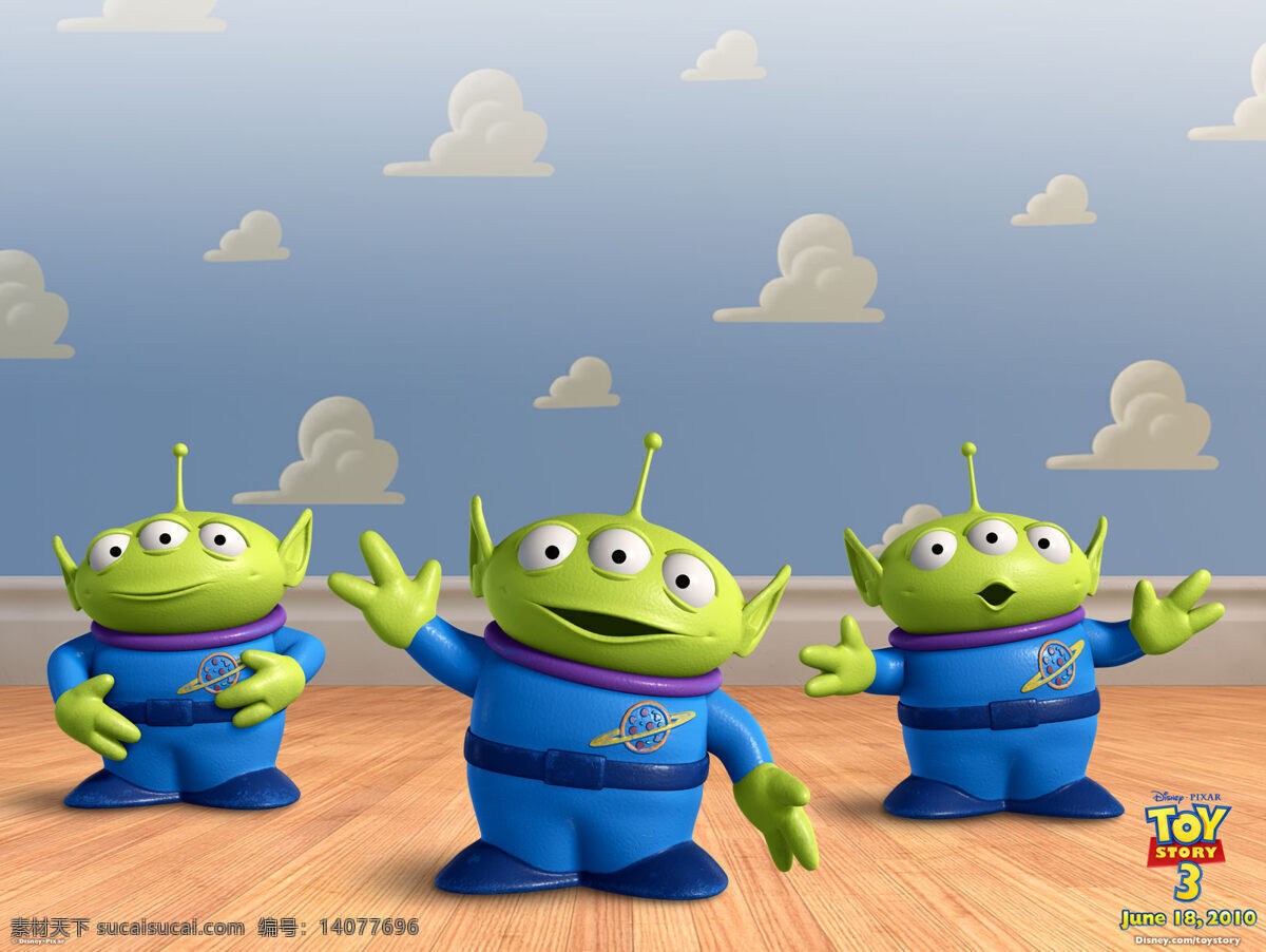 玩具 总动员 高清 壁纸 玩具总动员3 玩具总动员 美国 动画片 宣传画 太空外星人 动漫人物 动漫动画