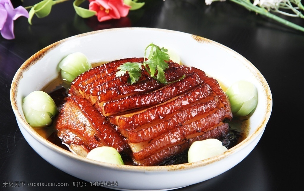 梅菜扣肉 扣肉 梅干菜扣肉 梅菜 蒸扣肉 传统美食 餐饮美食