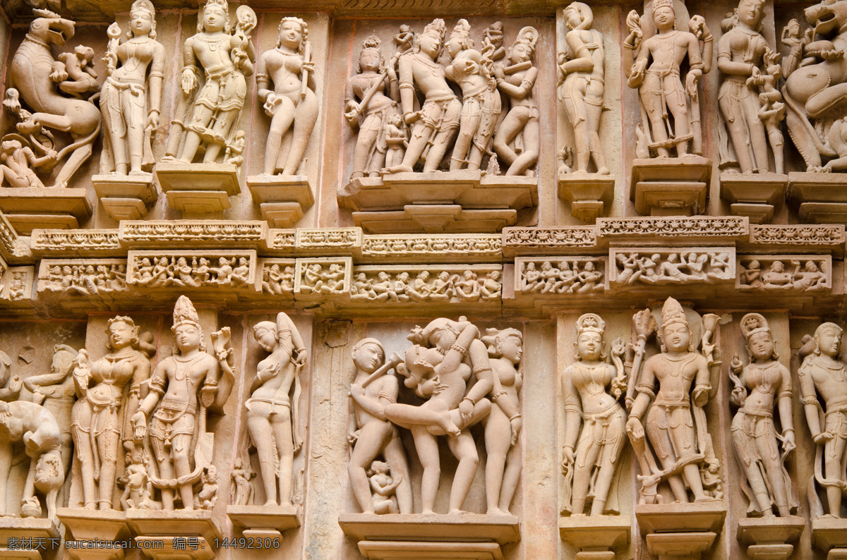 克 久 拉 霍 雕塑 浮雕 雕像 克久拉霍寺 印度寺庙 建筑风景 印度旅游景点 美丽风光 风景摄影 美丽景色 美景 文明古迹 建筑设计 环境家居 白色