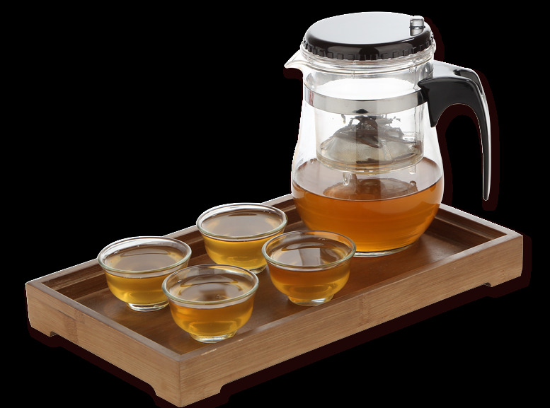 简约 清新 玻璃 茶具 产品 实物 玻璃茶具 茶道 产品实物 简约风格 木制茶盘
