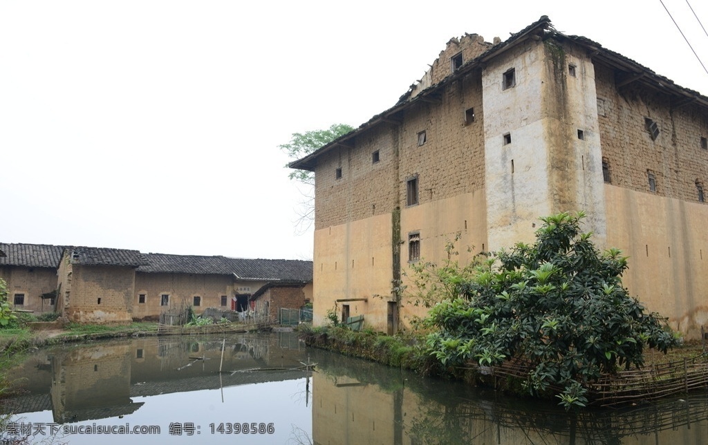 岛楼 小岛 土楼 客家土楼 和平县 古村落 旅游摄影 国内旅游